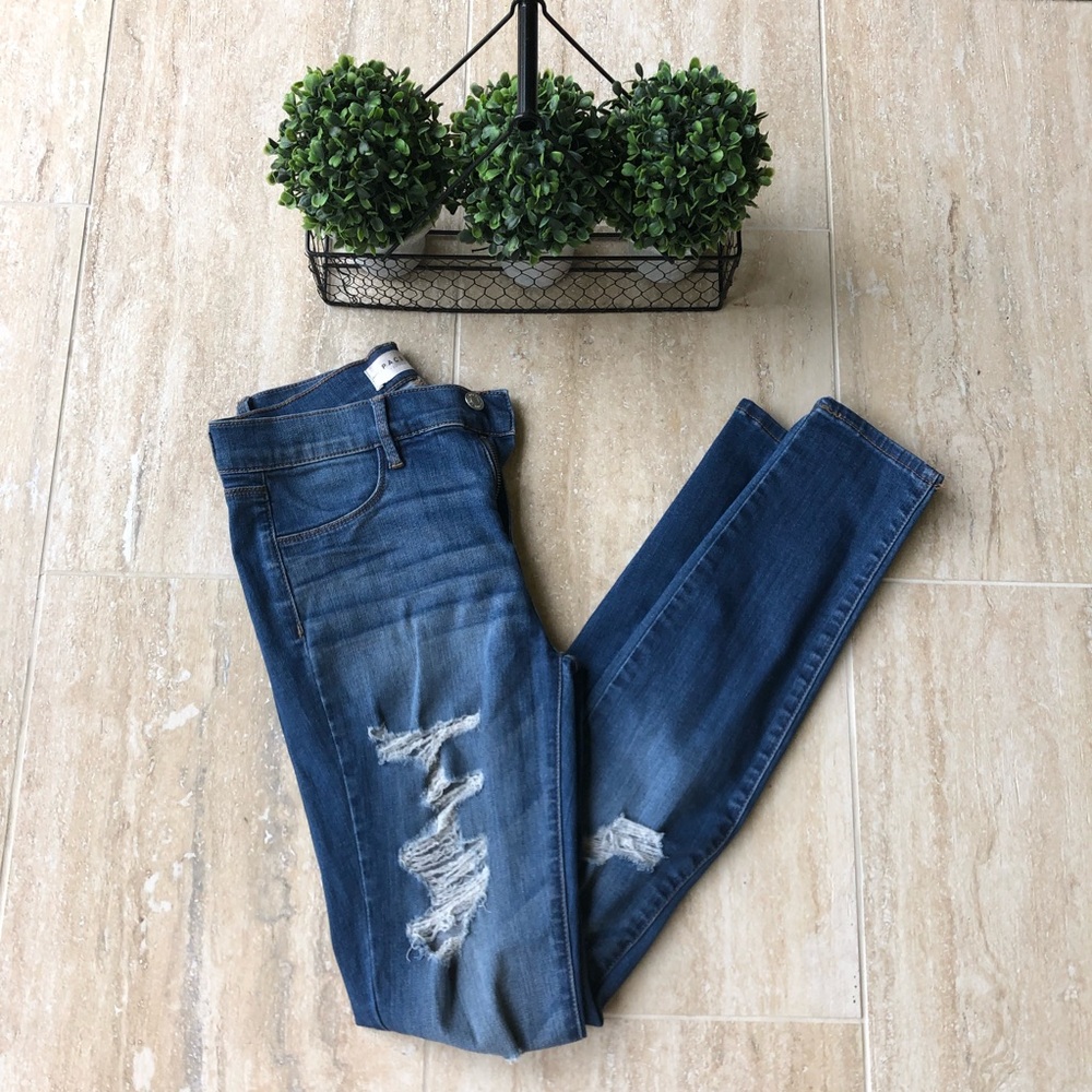 PacSun Ripped Jegging Jeans